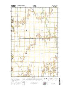 Oslo NE Minnesota Current topographic map, 1:24000 scale, 7.5 X 7.5 Minute, Year 2016