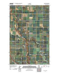 Oslo SE Minnesota Historical topographic map, 1:24000 scale, 7.5 X 7.5 Minute, Year 2011
