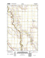 Oslo SE Minnesota Historical topographic map, 1:24000 scale, 7.5 X 7.5 Minute, Year 2013