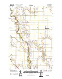 Oslo SE Minnesota Historical topographic map, 1:24000 scale, 7.5 X 7.5 Minute, Year 2013