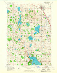 Osseo Minnesota Historical topographic map, 1:24000 scale, 7.5 X 7.5 Minute, Year 1955