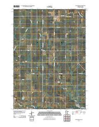 Ostrander Minnesota Historical topographic map, 1:24000 scale, 7.5 X 7.5 Minute, Year 2010