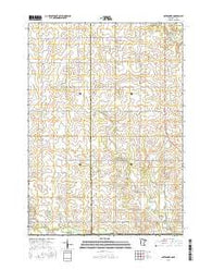 Ostrander Minnesota Current topographic map, 1:24000 scale, 7.5 X 7.5 Minute, Year 2016