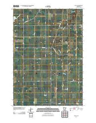 Otisco Minnesota Historical topographic map, 1:24000 scale, 7.5 X 7.5 Minute, Year 2010