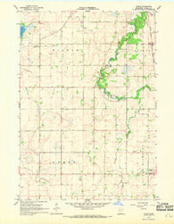Otisco Minnesota Historical topographic map, 1:24000 scale, 7.5 X 7.5 Minute, Year 1967