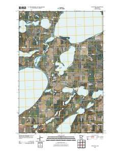 Ottertail Minnesota Historical topographic map, 1:24000 scale, 7.5 X 7.5 Minute, Year 2010