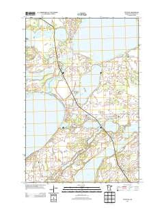 Ottertail Minnesota Historical topographic map, 1:24000 scale, 7.5 X 7.5 Minute, Year 2013
