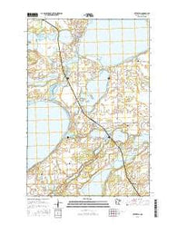 Ottertail Minnesota Current topographic map, 1:24000 scale, 7.5 X 7.5 Minute, Year 2016