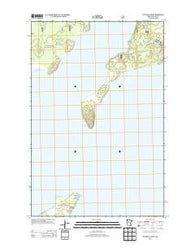 Ottertail Point Minnesota Historical topographic map, 1:24000 scale, 7.5 X 7.5 Minute, Year 2013