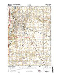 Owatonna Minnesota Current topographic map, 1:24000 scale, 7.5 X 7.5 Minute, Year 2016