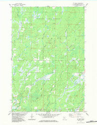 Ox Creek Minnesota Historical topographic map, 1:24000 scale, 7.5 X 7.5 Minute, Year 1983