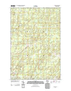 Ox Creek Minnesota Historical topographic map, 1:24000 scale, 7.5 X 7.5 Minute, Year 2013