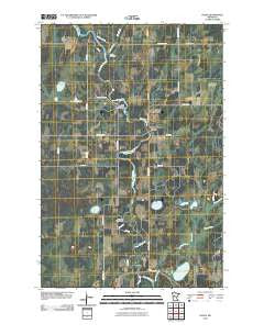 Oylen Minnesota Historical topographic map, 1:24000 scale, 7.5 X 7.5 Minute, Year 2010