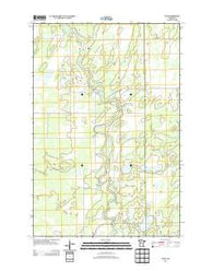 Oylen Minnesota Historical topographic map, 1:24000 scale, 7.5 X 7.5 Minute, Year 2013
