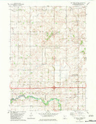 Oza Tanka Lakebed Minnesota Historical topographic map, 1:24000 scale, 7.5 X 7.5 Minute, Year 1982
