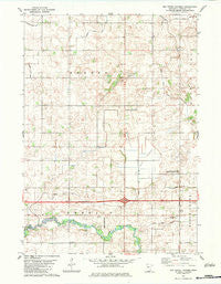 Oza Tanka Lakebed Minnesota Historical topographic map, 1:24000 scale, 7.5 X 7.5 Minute, Year 1982