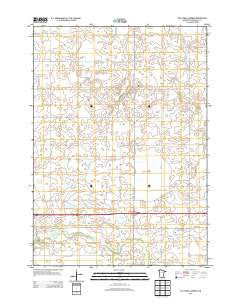 Oza Tanka Lakebed Minnesota Historical topographic map, 1:24000 scale, 7.5 X 7.5 Minute, Year 2013