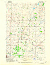 Padua Minnesota Historical topographic map, 1:24000 scale, 7.5 X 7.5 Minute, Year 1965