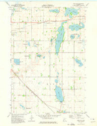Page Lake Minnesota Historical topographic map, 1:24000 scale, 7.5 X 7.5 Minute, Year 1973