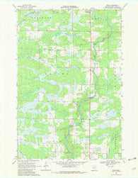 Page Minnesota Historical topographic map, 1:24000 scale, 7.5 X 7.5 Minute, Year 1968