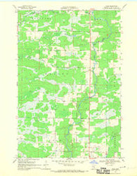 Page Minnesota Historical topographic map, 1:24000 scale, 7.5 X 7.5 Minute, Year 1968