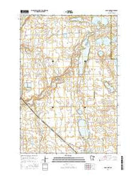 Page Lake Minnesota Current topographic map, 1:24000 scale, 7.5 X 7.5 Minute, Year 2016
