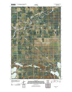Palisade Minnesota Historical topographic map, 1:24000 scale, 7.5 X 7.5 Minute, Year 2010
