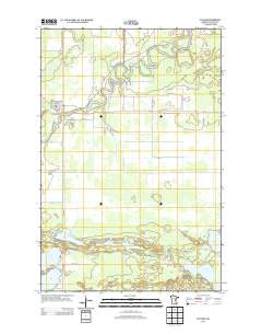 Palisade Minnesota Historical topographic map, 1:24000 scale, 7.5 X 7.5 Minute, Year 2013