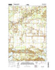 Palisade Minnesota Current topographic map, 1:24000 scale, 7.5 X 7.5 Minute, Year 2016