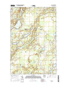 Palo Minnesota Current topographic map, 1:24000 scale, 7.5 X 7.5 Minute, Year 2016