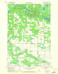 Park Rapids NW Minnesota Historical topographic map, 1:24000 scale, 7.5 X 7.5 Minute, Year 1969