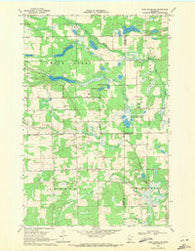 Park Rapids SW Minnesota Historical topographic map, 1:24000 scale, 7.5 X 7.5 Minute, Year 1969