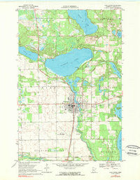 Park Rapids Minnesota Historical topographic map, 1:24000 scale, 7.5 X 7.5 Minute, Year 1969
