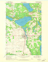 Park Rapids Minnesota Historical topographic map, 1:24000 scale, 7.5 X 7.5 Minute, Year 1969