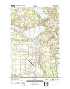 Park Rapids Minnesota Historical topographic map, 1:24000 scale, 7.5 X 7.5 Minute, Year 2013