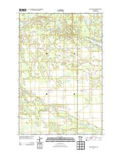 Park Rapids NW Minnesota Historical topographic map, 1:24000 scale, 7.5 X 7.5 Minute, Year 2013
