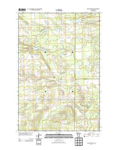 Park Rapids SW Minnesota Historical topographic map, 1:24000 scale, 7.5 X 7.5 Minute, Year 2013
