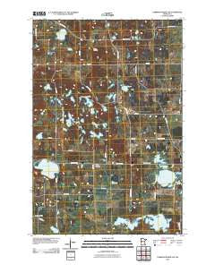Parkers Prairie NW Minnesota Historical topographic map, 1:24000 scale, 7.5 X 7.5 Minute, Year 2010