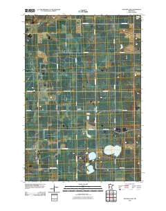 Patchen Lake Minnesota Historical topographic map, 1:24000 scale, 7.5 X 7.5 Minute, Year 2010