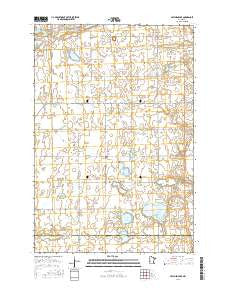 Patchen Lake Minnesota Current topographic map, 1:24000 scale, 7.5 X 7.5 Minute, Year 2016