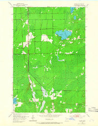 Payne Minnesota Historical topographic map, 1:24000 scale, 7.5 X 7.5 Minute, Year 1953