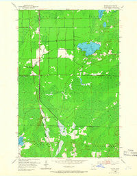 Payne Minnesota Historical topographic map, 1:24000 scale, 7.5 X 7.5 Minute, Year 1953