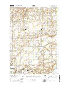 Paynesville Minnesota Current topographic map, 1:24000 scale, 7.5 X 7.5 Minute, Year 2016