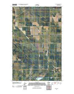 Pelan Minnesota Historical topographic map, 1:24000 scale, 7.5 X 7.5 Minute, Year 2010