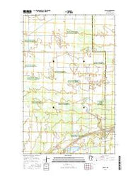 Pelan Minnesota Current topographic map, 1:24000 scale, 7.5 X 7.5 Minute, Year 2016