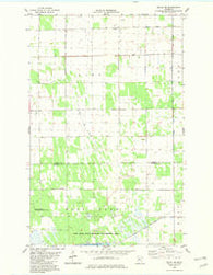 Pelan SE Minnesota Historical topographic map, 1:24000 scale, 7.5 X 7.5 Minute, Year 1982