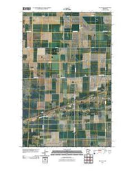 Pelan NE Minnesota Historical topographic map, 1:24000 scale, 7.5 X 7.5 Minute, Year 2010