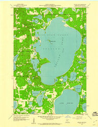 Pelican Lake Minnesota Historical topographic map, 1:24000 scale, 7.5 X 7.5 Minute, Year 1959