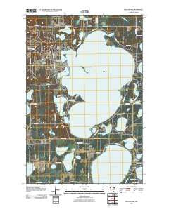 Pelican Lake Minnesota Historical topographic map, 1:24000 scale, 7.5 X 7.5 Minute, Year 2010
