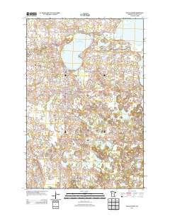 Pelican Rapids Minnesota Historical topographic map, 1:24000 scale, 7.5 X 7.5 Minute, Year 2013